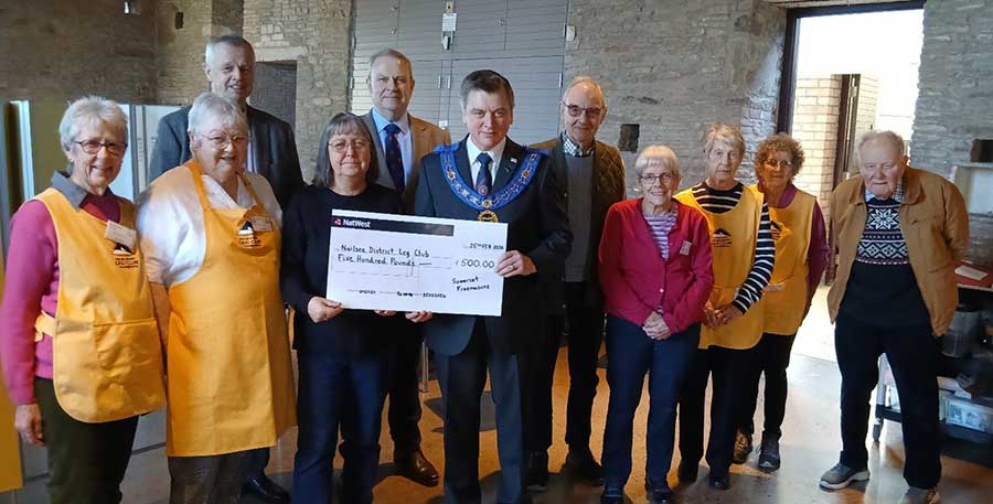 High Sheriff of Powys Honours Knighton and Presteigne Leg Club
